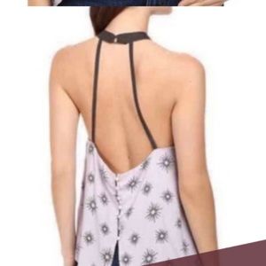 FREE PEOPLE HIGH NECK TANK